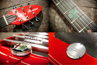 Illustration for article titled For $6,800 You Can Now Own A Custom Alfa Romeo Guitar